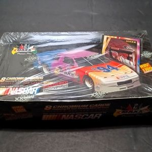 1994 Maxx Racing Premier Plus 200 Card Chromium Set Box *Sealed*
